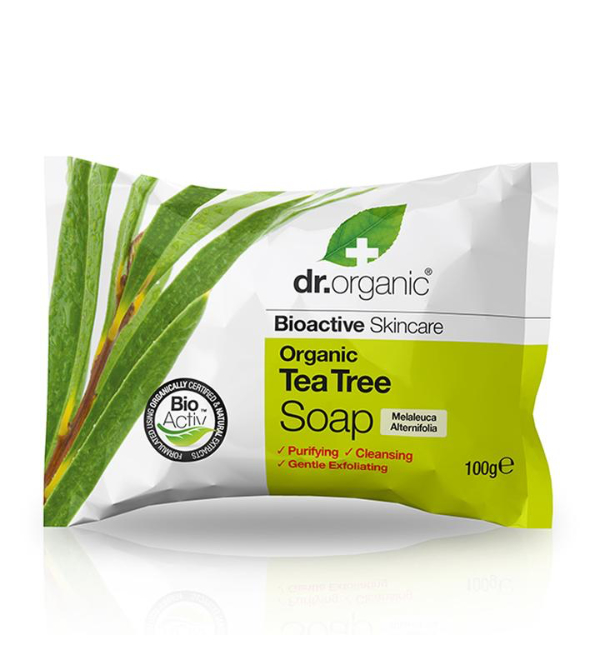 Dr Organic Tea Tree Soap 100gm